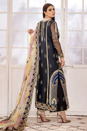 Latest Pakistani Black Kameez Trouser Dupatta Wedding Dress