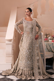 Latest Pakistani Bridal Dress in Embellished Lehenga Style