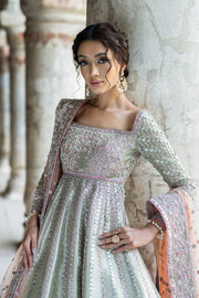 Latest Pakistani Bridal Dress in Pishwas and Lehenga Style