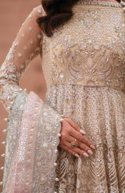 Latest Pakistani Bridal Dress in Pishwas and Sharara Style