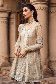 Latest Pakistani Bridal Outfit in Angrakha and Gharara Style