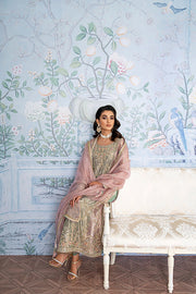 Latest Pakistani Wedding Dress in Kameez Trouser Style