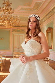 Latest Princess Wedding Dress in Luxurious Bridal Gown Style