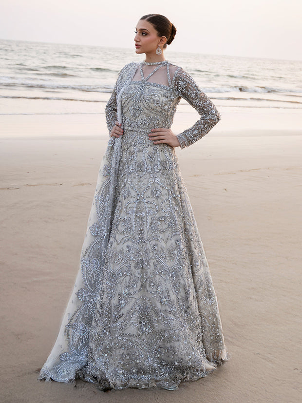 Latest Royal Gown Style Pakistani Bridal Dress in California