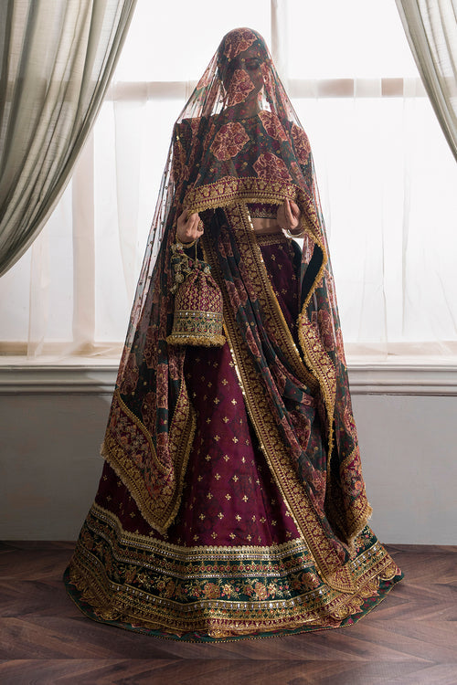 Lehenga Choli Pakistani Party Dress in Premium Chiffon Fabric