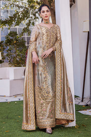 Long Kameez Trouser Embellished Pakistani Wedding Dress