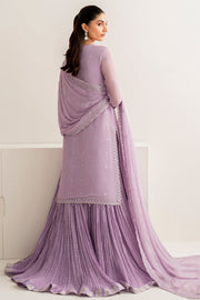 Luxury Lilac Embroidered Pakistani Salwar Kameez Dress Suit