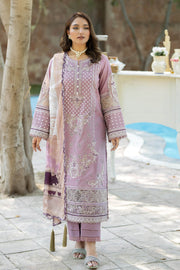 Luxury Lilac Embroidered Pakistani Salwar Kameez Dupatta