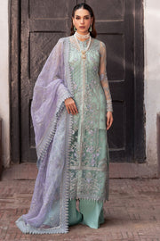 Luxury Mint Green Embroidered Pakistani Wedding Dress Kameez Trousers