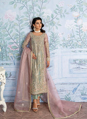 Luxury Pakistani Wedding Dress in Kameez Trouser Style Online