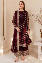 Maroon Red Traditional Style Pakistani Kameez Party Salwar Suit