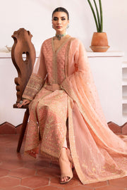 Mughal Gown Style Shirt Flamingo Pink Pakistani Wedding Dress