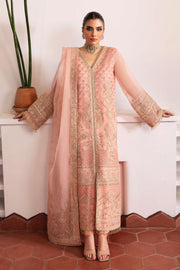 Mughal Gown Style Shirt with Pants Flamingo Pakistani Wedding Dress