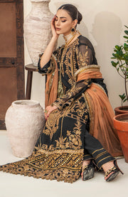 New Heavily Embellished Black Pakistani Kameez Classic Wedding Dress 2023