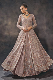 Open Gown Lehenga Dupatta Pakistani Bridal Dress