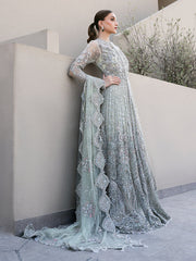 Open Gown and Dupatta Pakistani Wedding Dress in Fremont