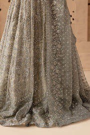 Organza Lehenga Choli Pakistani Bridal Dress