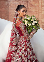 Pakistani Bridal Dress in Classic Lehenga Gown Style Online