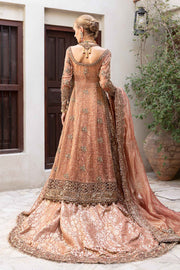 Pakistani Bridal Dress in Kameez and Lehenga Style