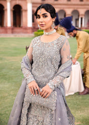 Pakistani Bridal Dress in Lehenga and Shirt Style