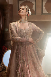 Pakistani Bridal Dress in Open Gown and Lehenga Style Online