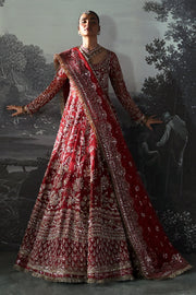 Pakistani Bridal Dress in Peshwas and Lehenga Style