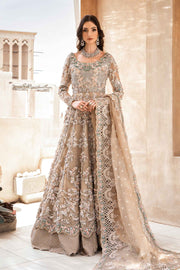 Pakistani Bridal Dress in Royal Frock Lehenga Style