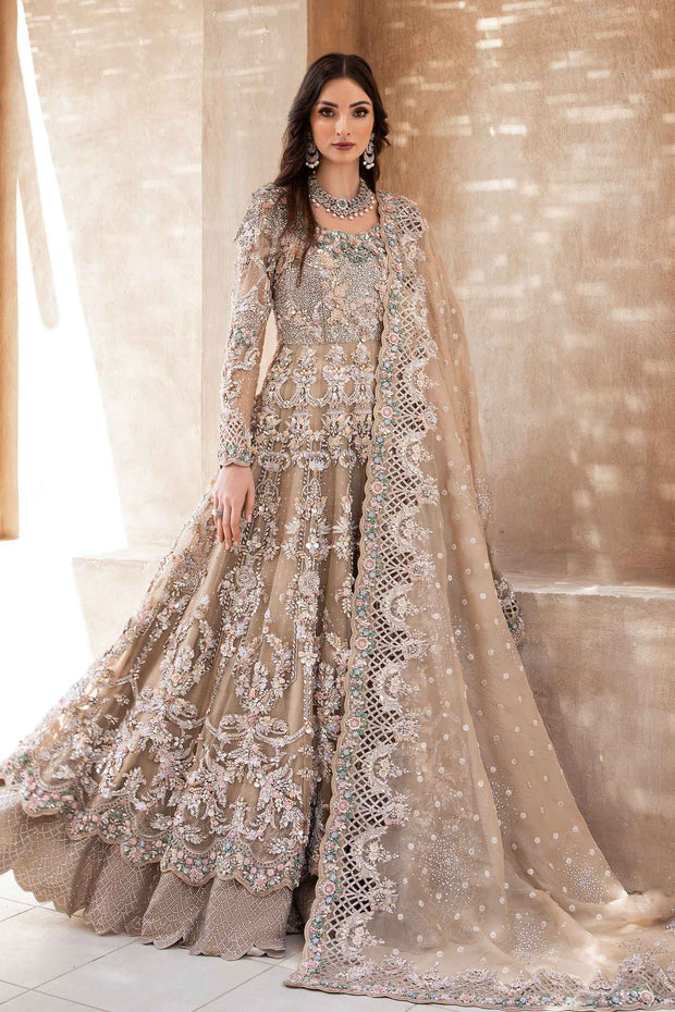 Pakistani Bridal Dress in Royal Frock and Lehenga Style Online