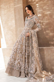 Pakistani Bridal Dress in Royal Frock and Lehenga Style