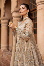 Pakistani Bridal Outfit in Angrakha and Gharara Style Online