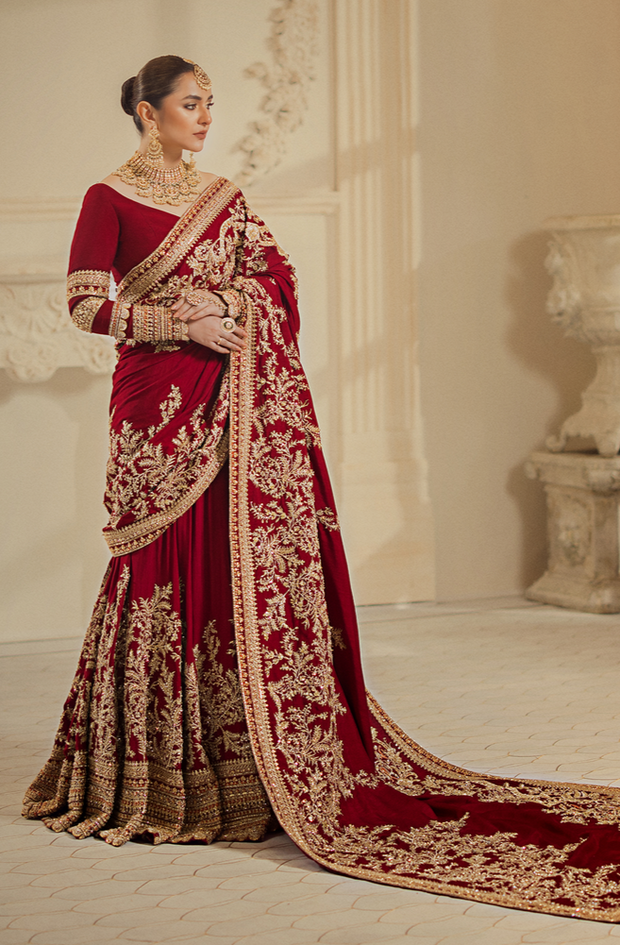 Rajshri fashions Indian Wedding Bridal Lehenga Sarees at Rs 9800/piece in  Surat