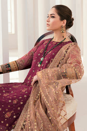 Pakistani Party Dress in Chiffon Kameez Trouser Style Online