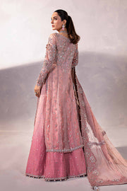 Pakistani Wedding Dress in A-line Kameez and Lehenga Style