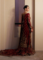 Pakistani Wedding Dress in Bridal Gharara Style