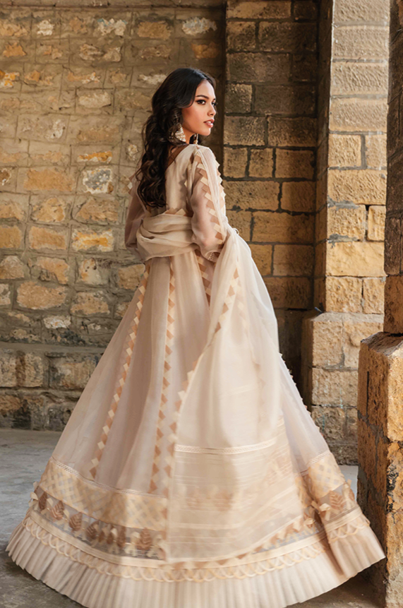 Pakistani Wedding Dress in Kalidar Frock Trouser Style Online