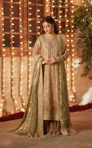 Pakistani Wedding Dress in Kameez and Sharara Style Online