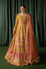 Pakistani Wedding Dress in Lehenga Choli Dupatta Style