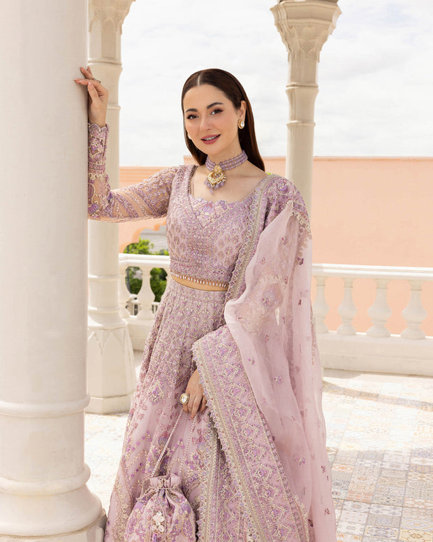 Pakistani Wedding Dress in Lehenga Choli Style