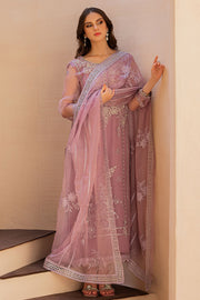 Pakistani Wedding Dress in Organza Kameez Trouser Style