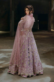 Pakistani Wedding Dress in Pishwas Lehenga Style