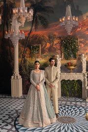 Pakistani Wedding Dress in Pishwas and Lehnga Style