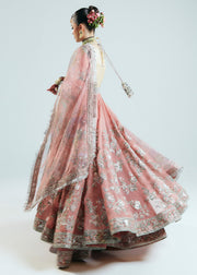 Pakistani Wedding Dress in Pishwas and Sharara Style