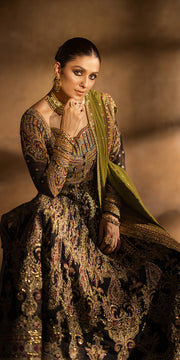 Pakistani Wedding Dress in Pishwas and Trousers Style Online