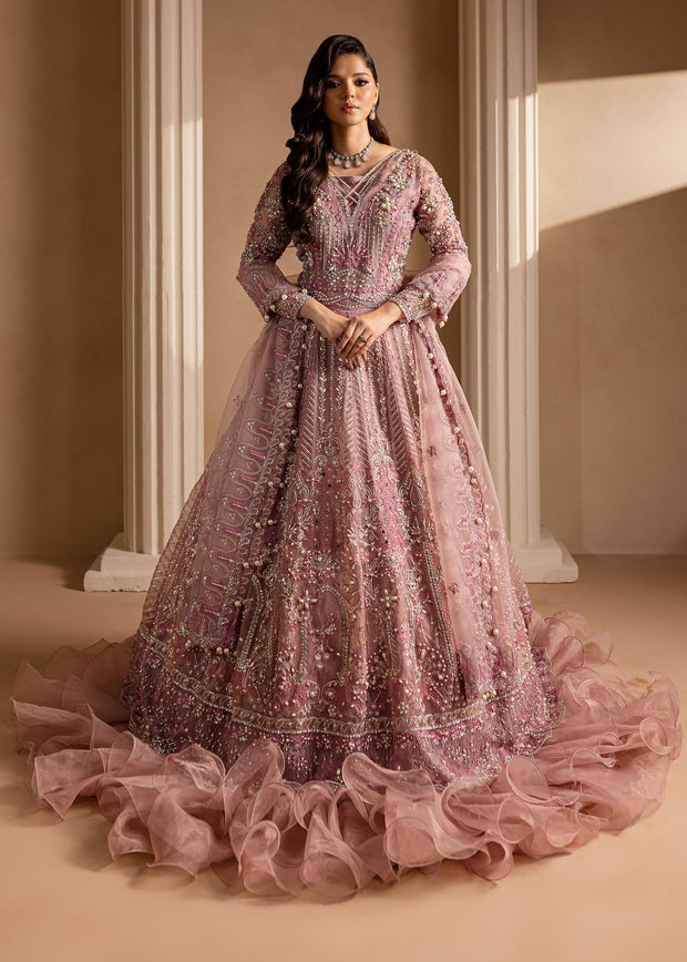 Pakistani Wedding Dress in Royal Maxi and Dupatta Style