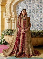 Pakistani Bridal Dress Classic Farshi Lehenga