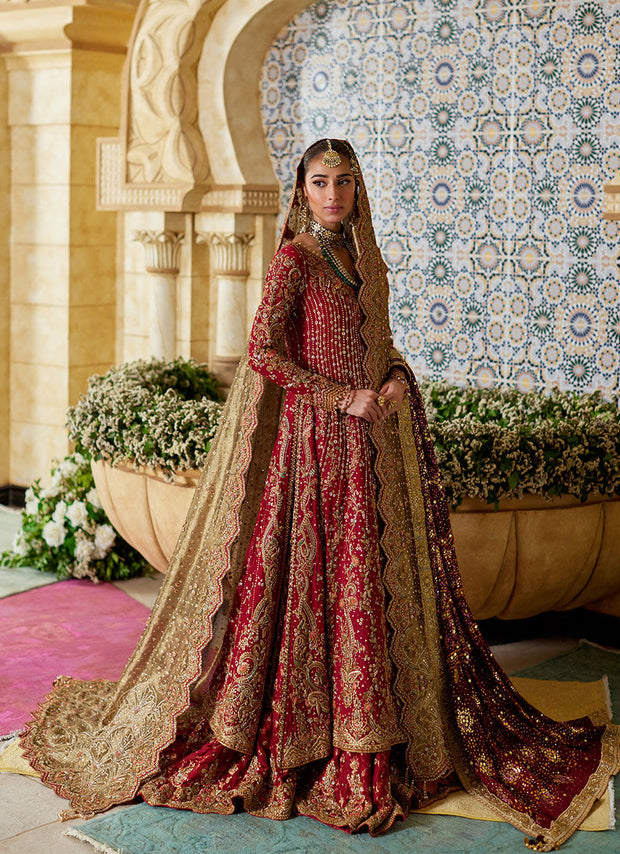 Pakistani Bridal Dress Farshi Bridal Lehenga