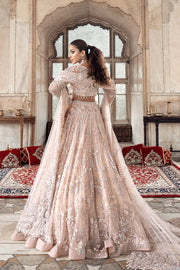 Pearl Pink Pakistani Bridal Dress Lehenga Choli Dupatta