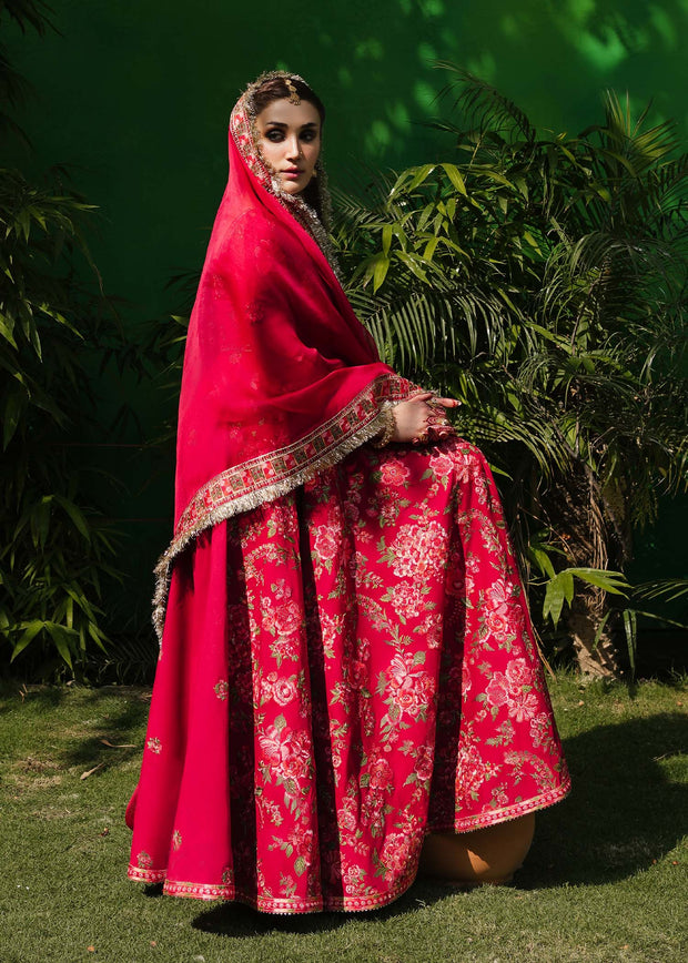 Traditional Pishwas Frock Royal Pakistani Wedding Dress Nameera By Farooq 2828