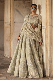 Pistachio Green Lehenga Choli Bridal Wedding Dress