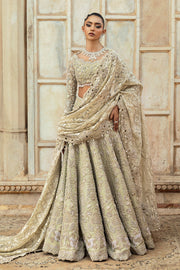 Pistachio Green Lehenga and Choli Bridal Wedding Dress